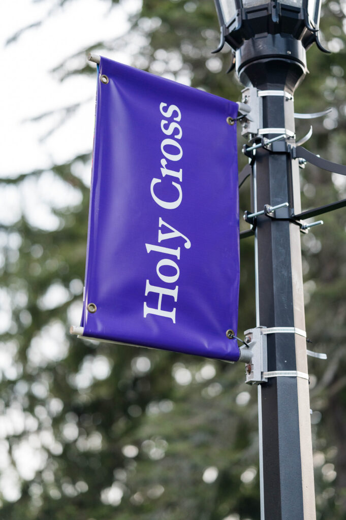 Holy Cross sign